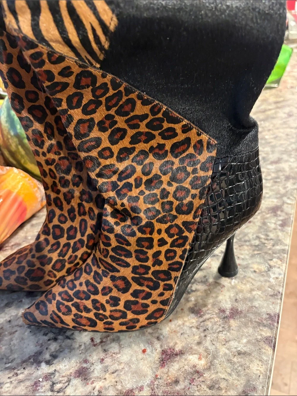 Jeffrey Campbell bold leopard